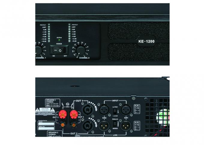 o amplificador 800watt x 2 do orador do karaoke canaliza o sistema do amplificador do ktv
