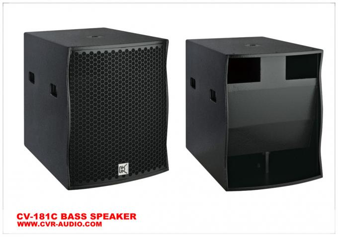 O sistema de som do DJ do Subwoofer da parte alta escolhe o orador da fase exterior da caixa do Subwoofer de 18 polegadas