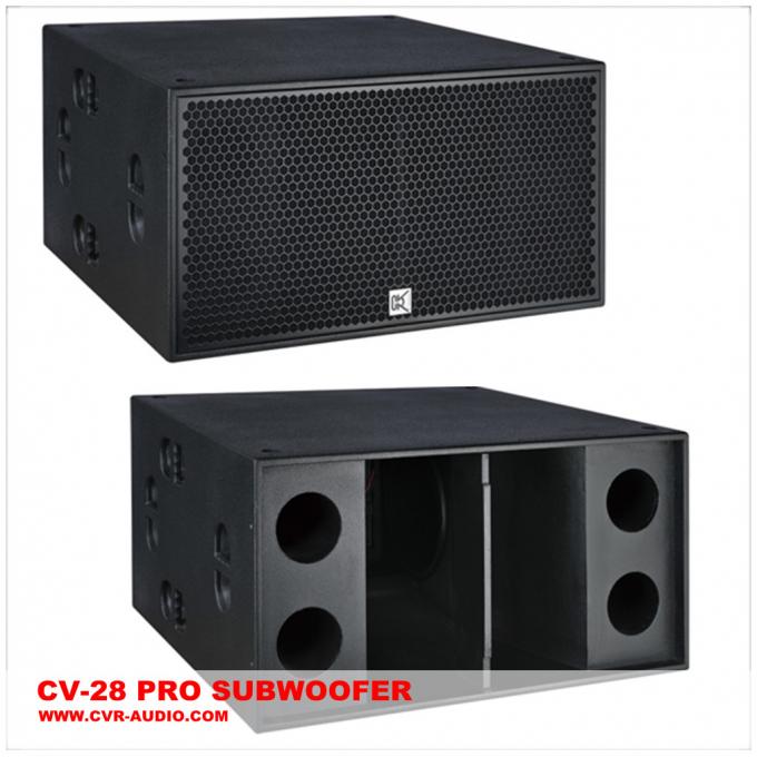 Pro Subwoofer audio 2000 CE de madeira do sistema de colunas do armário do watt, pro Subwoofers sadios
